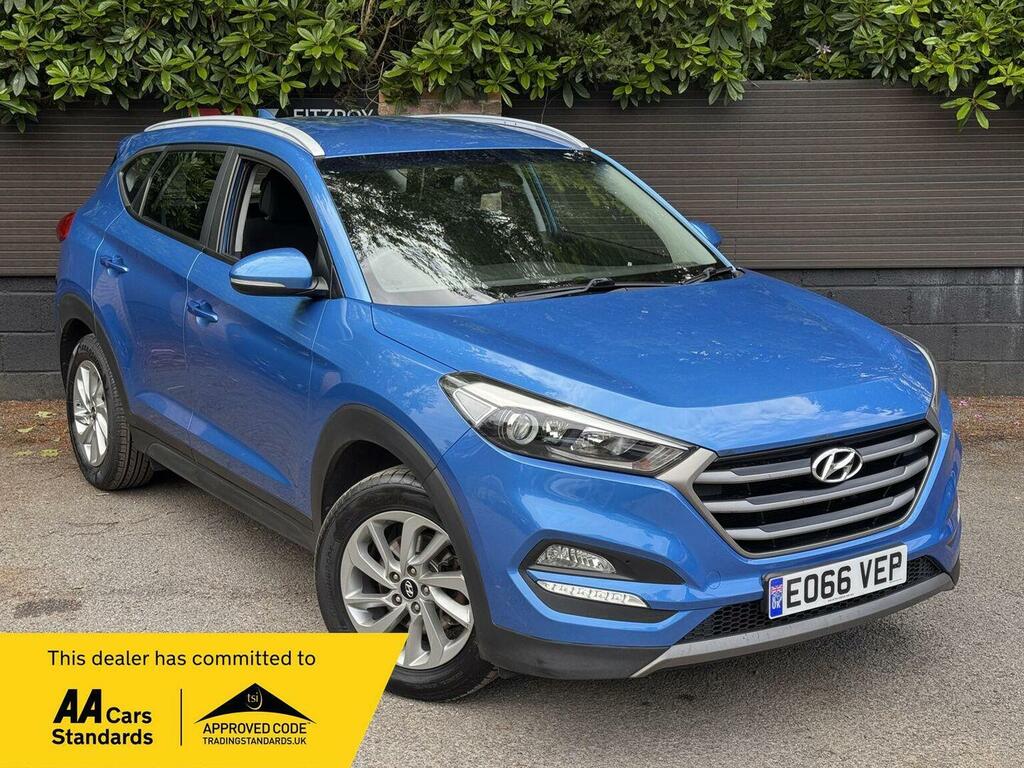 Hyundai Tucson 2.0 Crdi Se Nav 4Wd Euro 6 Blue