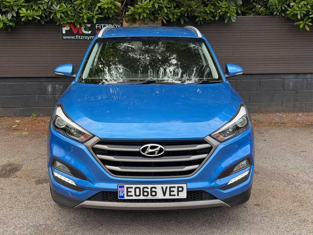 Hyundai Tucson 2.0 Crdi Se Nav 4Wd Euro 6 EO66VEP Blue #3