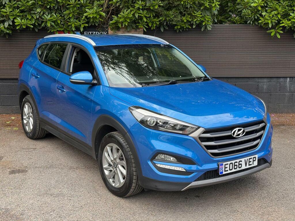 Hyundai Tucson 2.0 Crdi Se Nav 4Wd Euro 6 EO66VEP Blue #2
