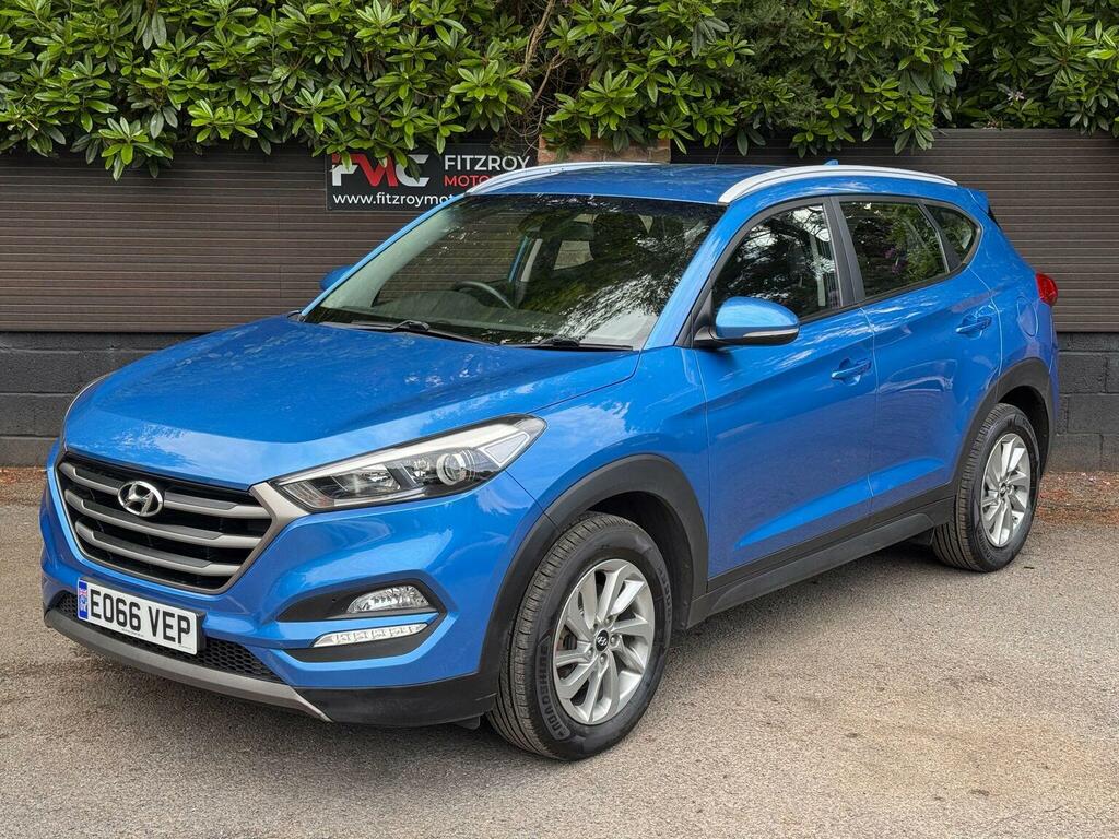 Hyundai Tucson 2.0 Crdi Se Nav 4Wd Euro 6 EO66VEP Blue #4