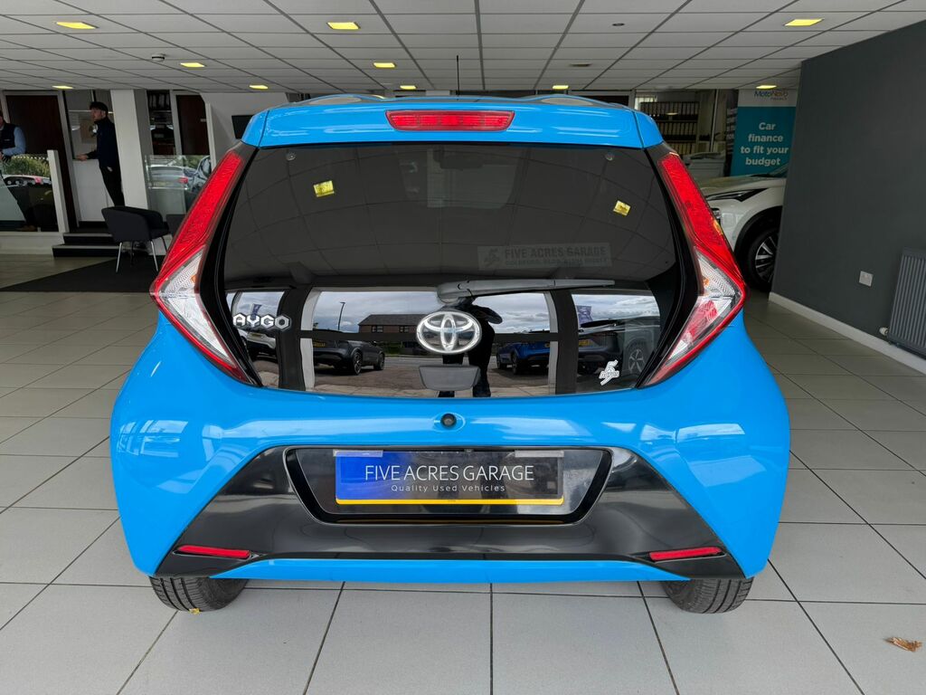 Toyota Aygo Aygo X-press Vvt-i MA68HRN Blue #5