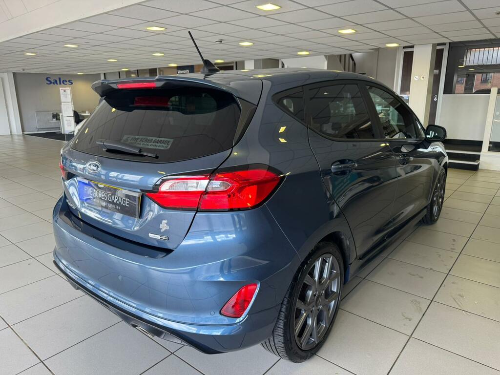 Ford Fiesta Hatchback YR72UWS Blue #4