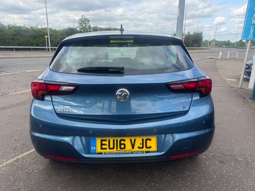 Vauxhall Astra Hatchback 1.6 Cdti Ecotec Blueinjection Tech Line EU16VJC Blue #4