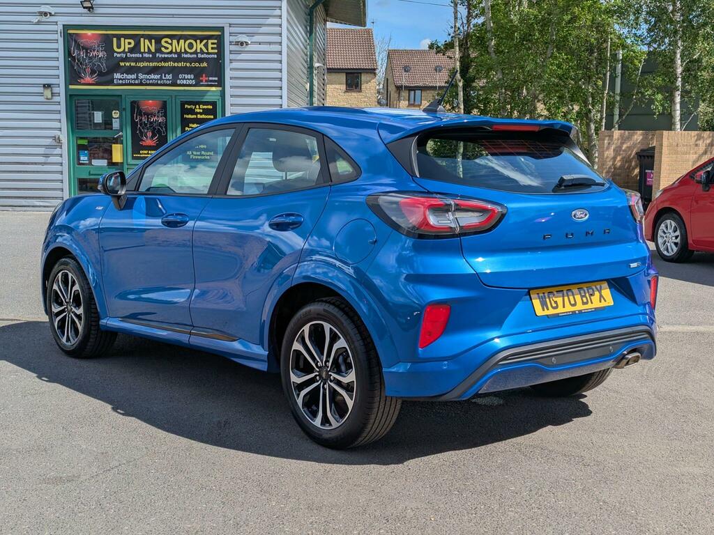 Ford Puma 1.0T Ecoboost Mhev St-line Euro 6 Ss WG70BPX Blue #4
