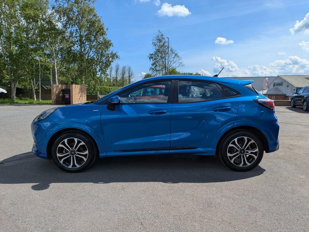 Ford Puma 1.0T Ecoboost Mhev St-line Euro 6 Ss WG70BPX Blue #3