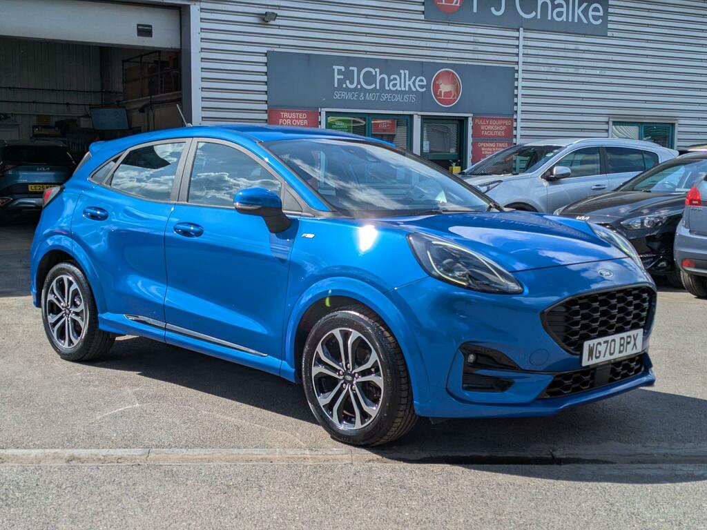 Ford Puma 1.0T Ecoboost Mhev St-line Euro 6 Ss Blue