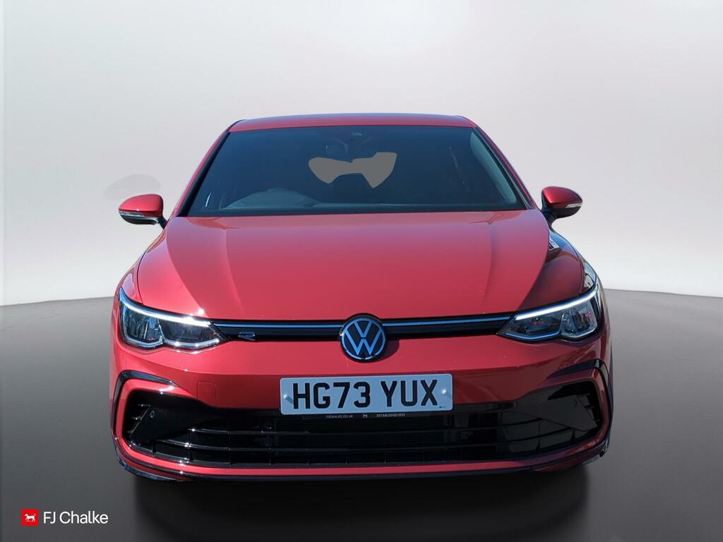 Volkswagen Golf 1.5 Etsi Mhev R-line Dsg Euro 6 Ss HG73YUX Red #3