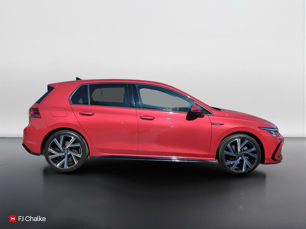 Volkswagen Golf 1.5 Etsi Mhev R-line Dsg Euro 6 Ss HG73YUX Red #6