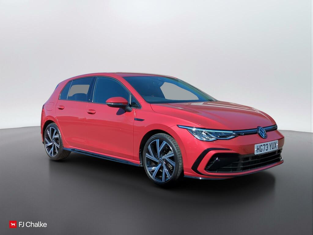 Volkswagen Golf 1.5 Etsi Mhev R-line Dsg Euro 6 Ss Red