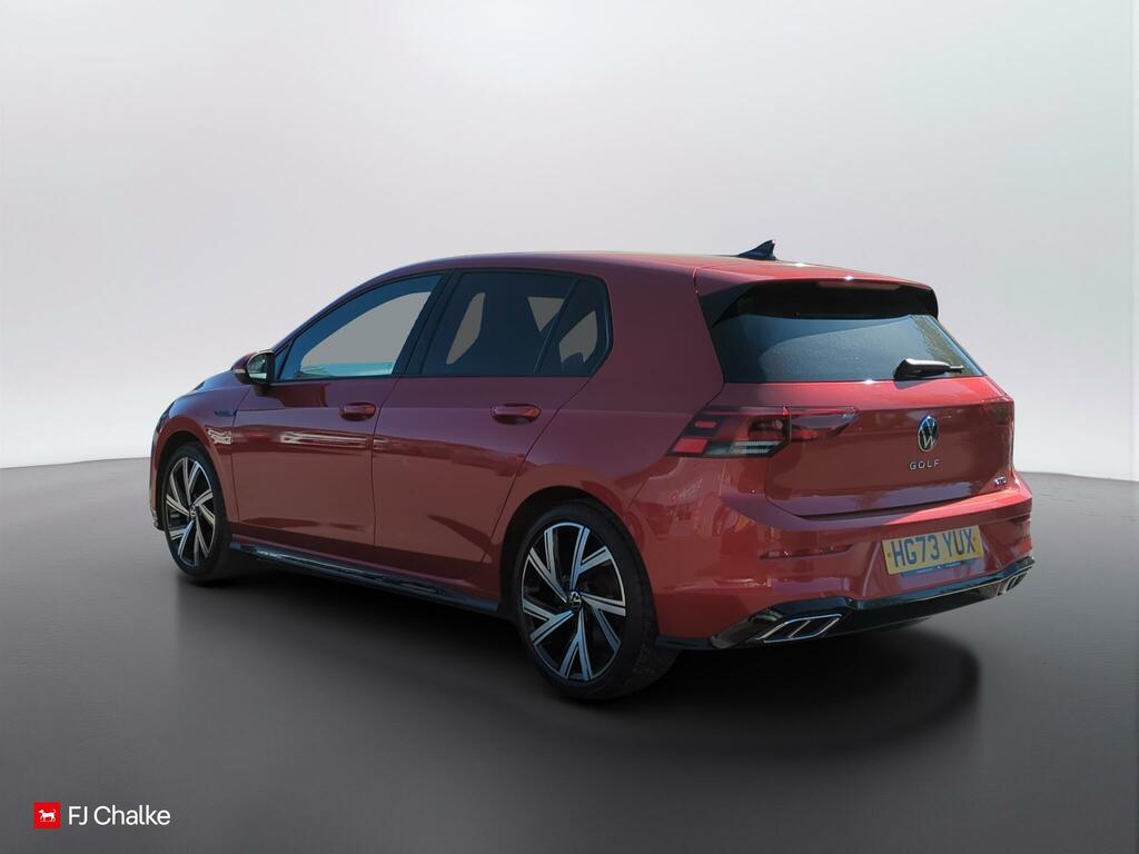 Volkswagen Golf 1.5 Etsi Mhev R-line Dsg Euro 6 Ss HG73YUX Red #4