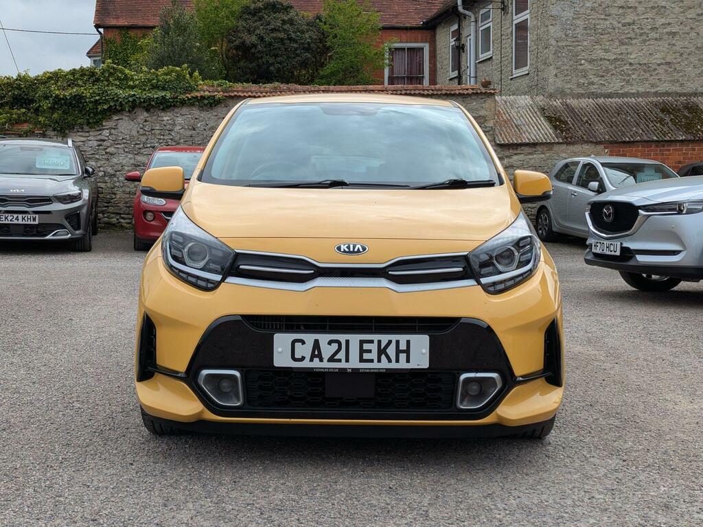 Kia Picanto 1.0 T-gdi Gt-line S Euro 6 Ss CA21EKH Yellow #2