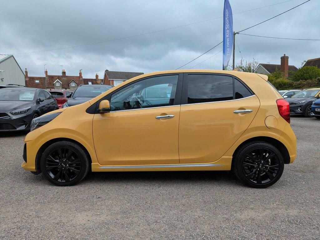 Kia Picanto 1.0 T-gdi Gt-line S Euro 6 Ss CA21EKH Yellow #4