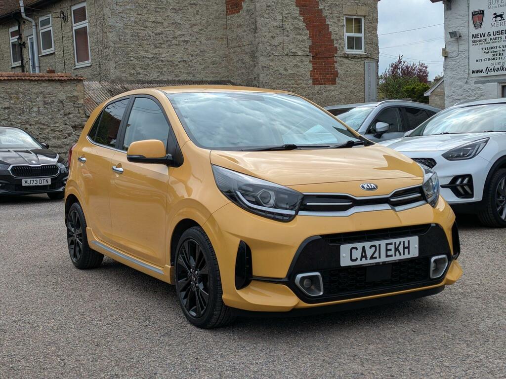 Kia Picanto 1.0 T-gdi Gt-line S Euro 6 Ss Yellow