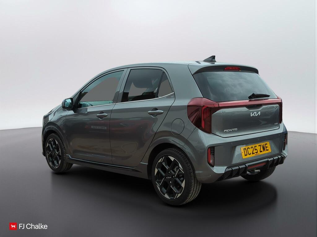 Kia Picanto 1.0 Gt-line Amt Euro 6 Ss DC25ZWE Grey #4