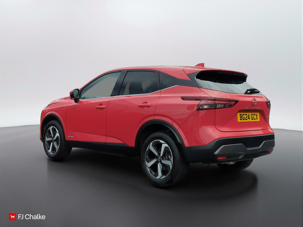 Nissan Qashqai 1.5 H E-power N-connecta Euro 6 Ss BG24GCX Red #4