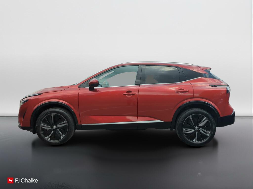 Nissan Qashqai 1.3 Dig-t Mhev Tekna Euro 6 Ss YG24DRA Red #5