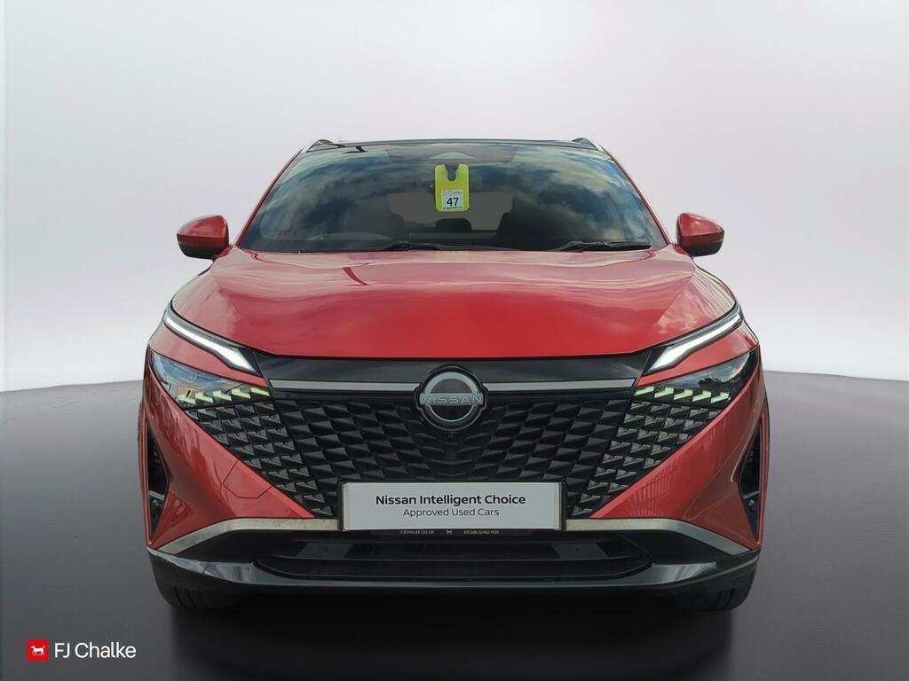 Nissan Qashqai 1.3 Dig-t Mhev Tekna Euro 6 Ss YG24DRA Red #3