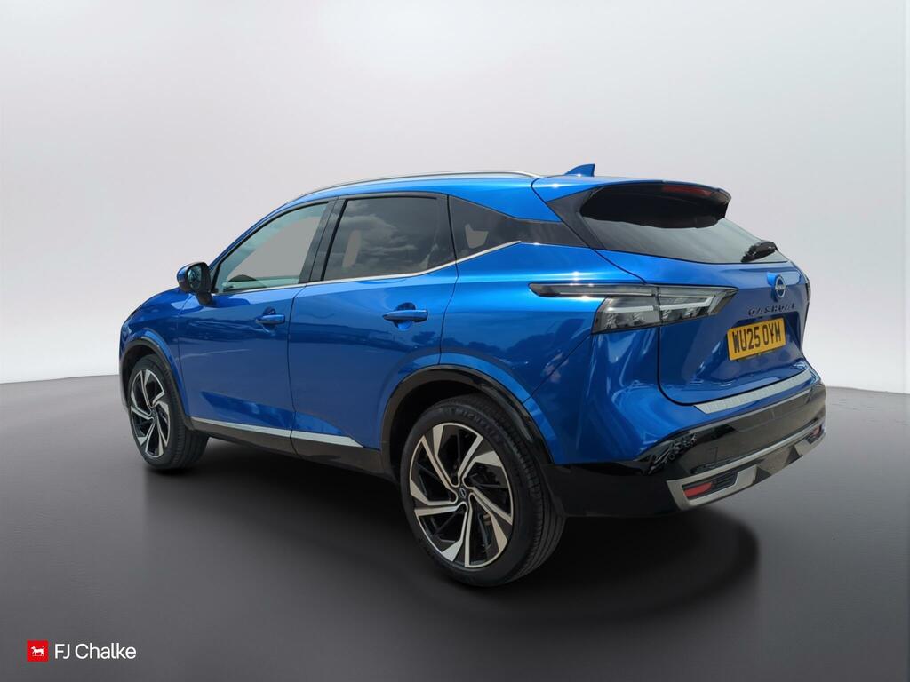 Nissan Qashqai 1.3 Dig-t Mhev Tekna Xtron Euro 6 Ss WU25OYM Blue #4