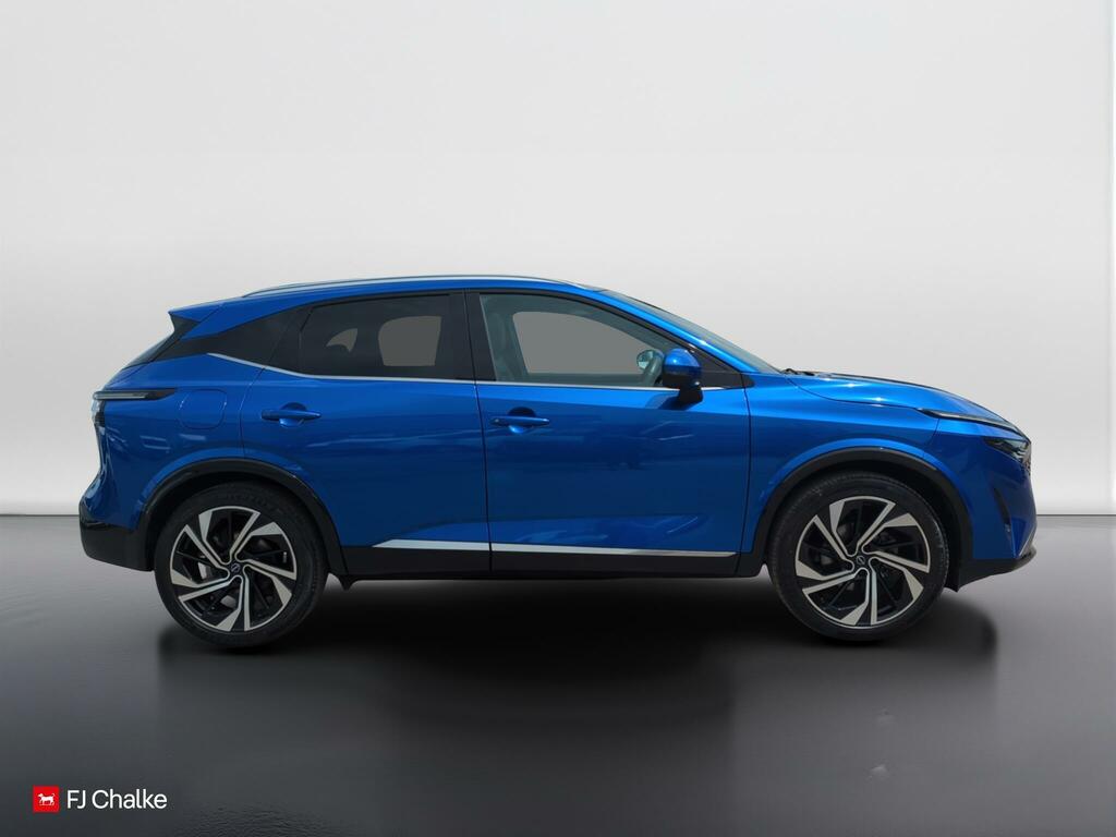 Nissan Qashqai 1.3 Dig-t Mhev Tekna Xtron Euro 6 Ss WU25OYM Blue #2