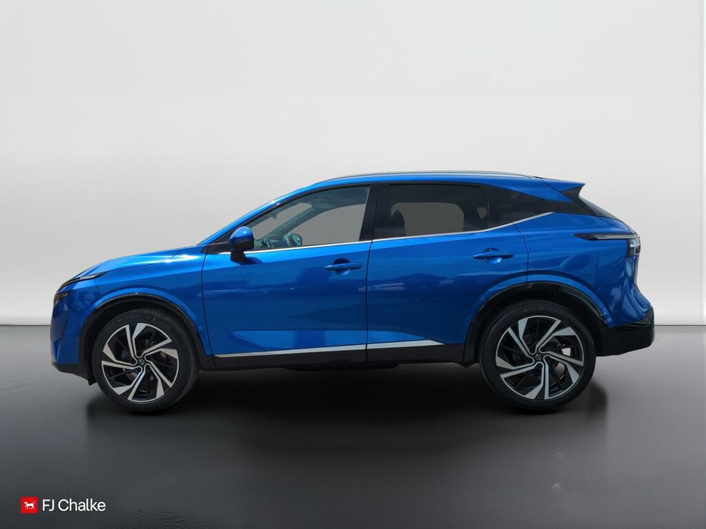 Nissan Qashqai 1.3 Dig-t Mhev Tekna Xtron Euro 6 Ss WU25OYM Blue #5
