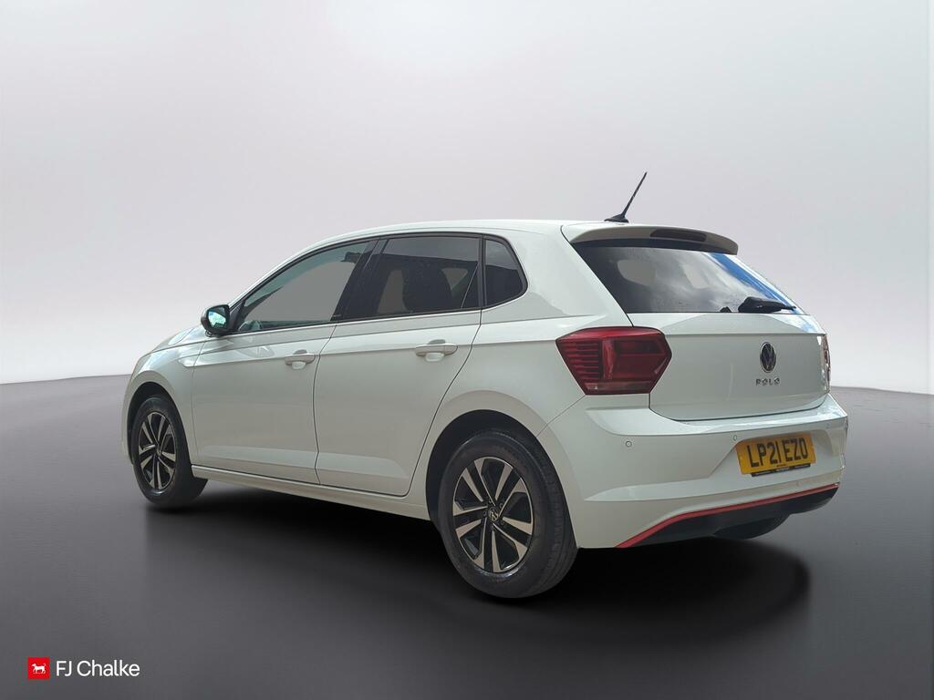 Volkswagen Polo 1.0 Tsi United Dsg Euro 6 Ss LP21EZO White #4