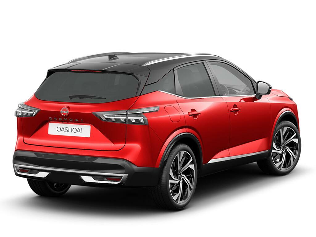 Nissan Qashqai 1.3 Dig-t Mhev Tekna Xtron Euro 6 Ss Red #3