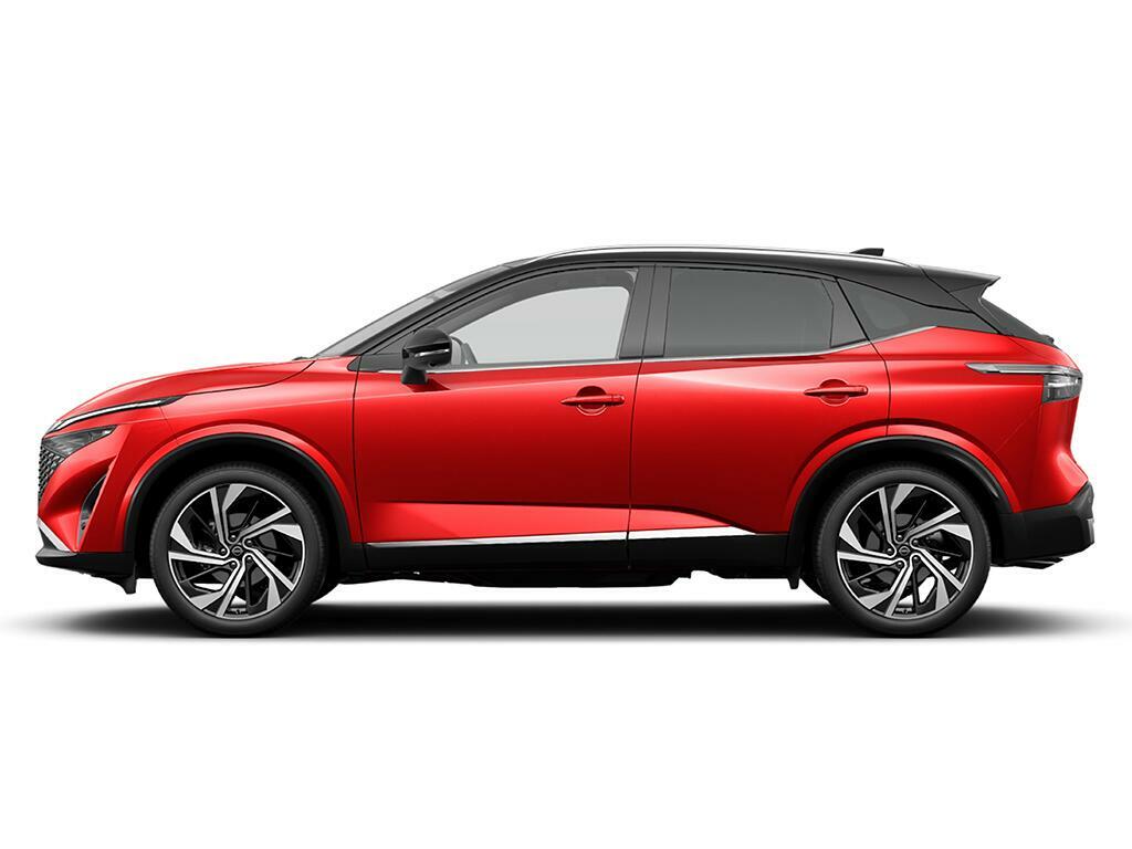Nissan Qashqai 1.3 Dig-t Mhev Tekna Xtron Euro 6 Ss Red #2