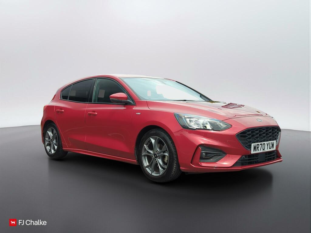 Ford Focus 1.0T Ecoboost Mhev St-line Edition Euro 6 Ss Red