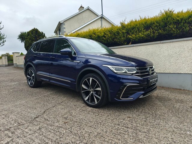 Volkswagen Tiguan Allspace 2.0 Tdi R-line Suv Dsg Euro 6 S S 15 Blue
