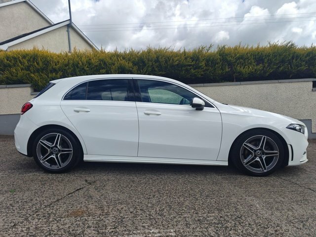 Mercedes-Benz A Class 1.5 A180d Amg Line Hatchback 7G-dct Eur SC68VKU White #3