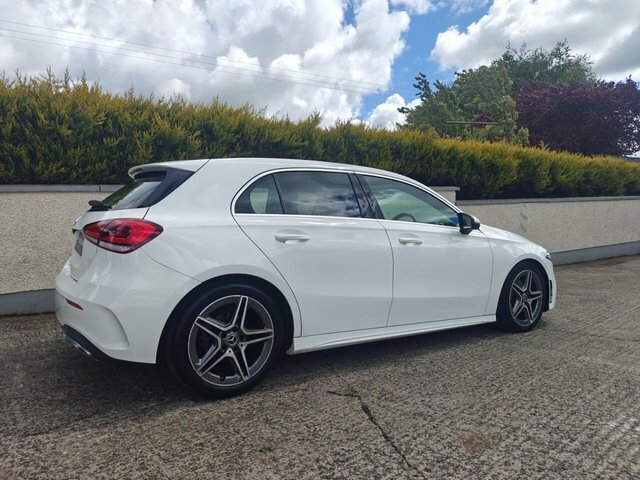 Mercedes-Benz A Class 1.5 A180d Amg Line Hatchback 7G-dct Eur SC68VKU White #4