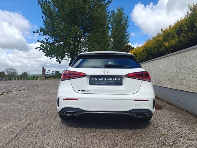 Mercedes-Benz A Class 1.5 A180d Amg Line Hatchback 7G-dct Eur SC68VKU White #5