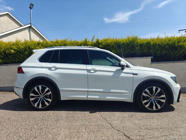 Volkswagen Tiguan 2.0 Tdi R-line Tech Suv Dsg Euro 6 S S KN20LYU White #3
