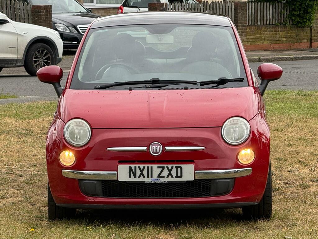 Fiat 500 1.2 Lounge Euro 5 Ss NX11ZXD Red #2