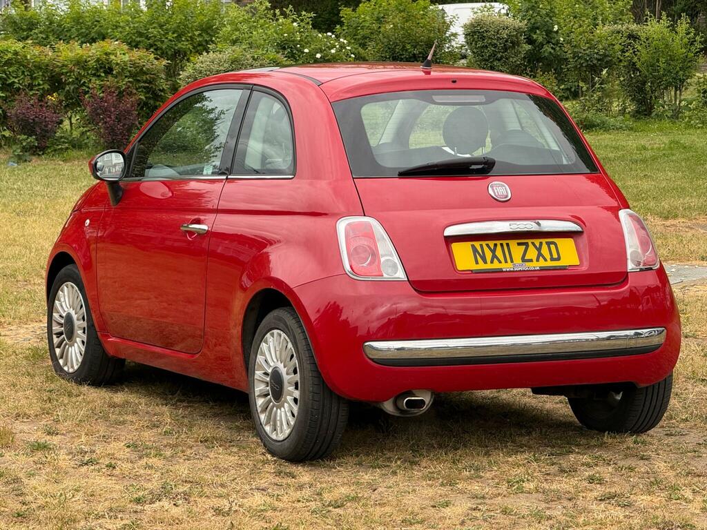 Fiat 500 1.2 Lounge Euro 5 Ss NX11ZXD Red #4