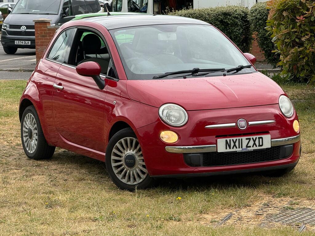 Fiat 500 1.2 Lounge Euro 5 Ss Red
