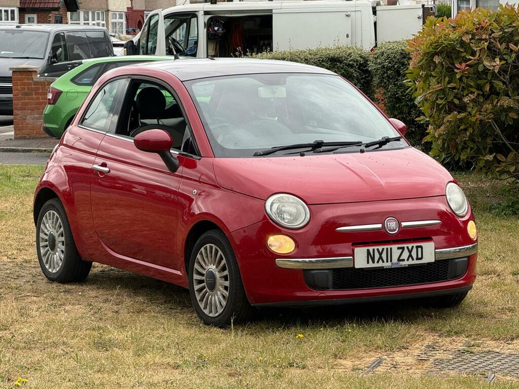 Fiat 500 1.2 Lounge Euro 5 Ss NX11ZXD Red #5