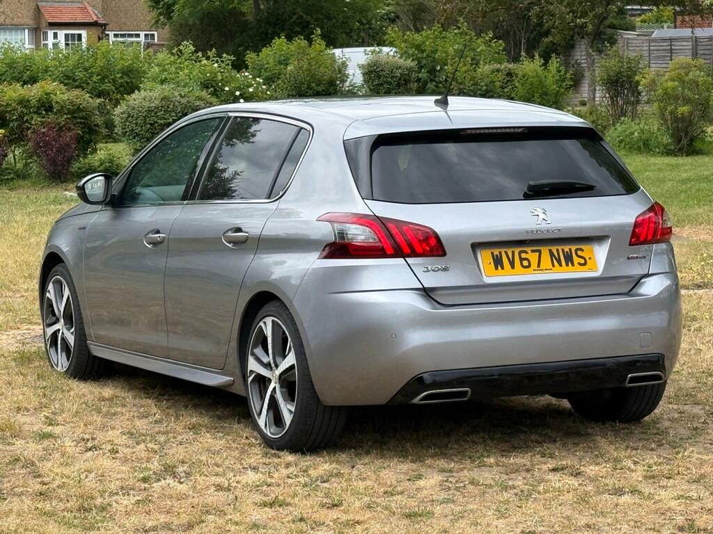 Peugeot 308 1.2 Puretech Gt Line Euro 6 Ss WV67NWS Grey #4