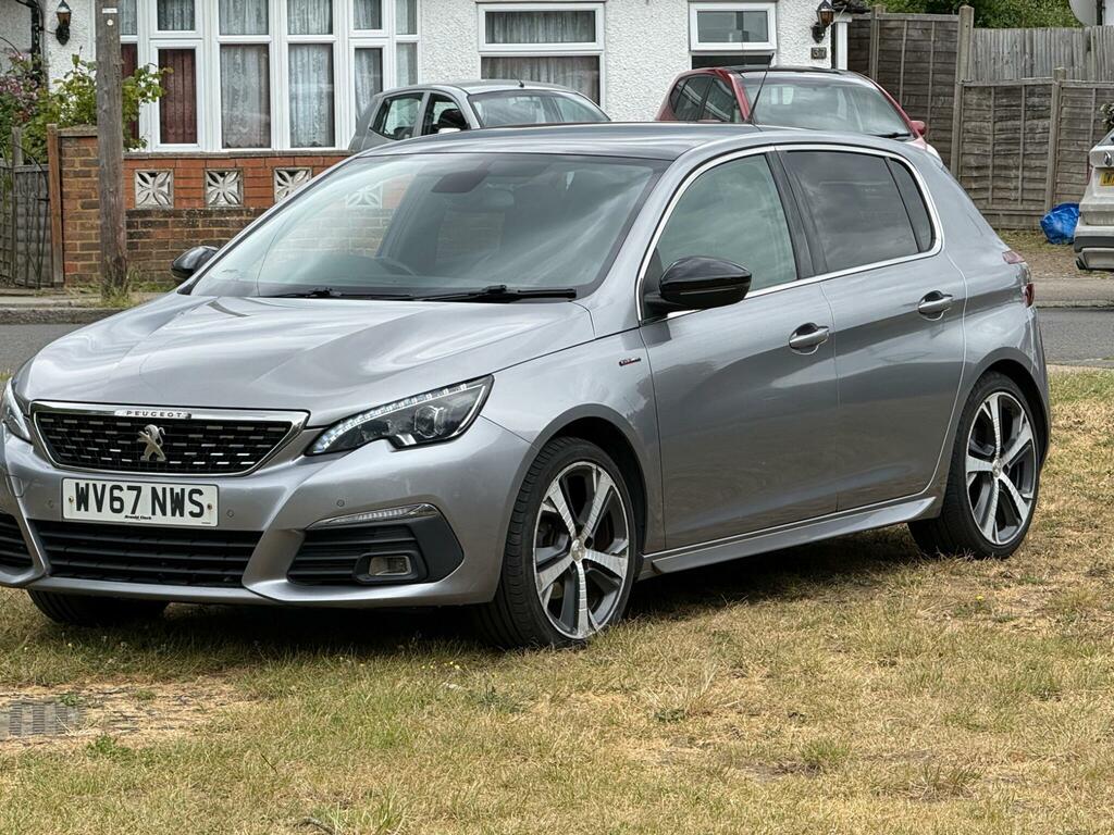 Peugeot 308 1.2 Puretech Gt Line Euro 6 Ss WV67NWS Grey #3