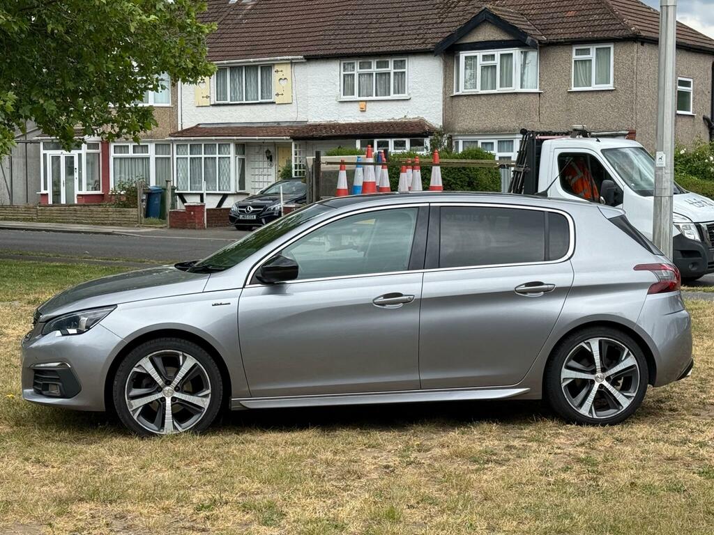 Peugeot 308 1.2 Puretech Gt Line Euro 6 Ss WV67NWS Grey #6