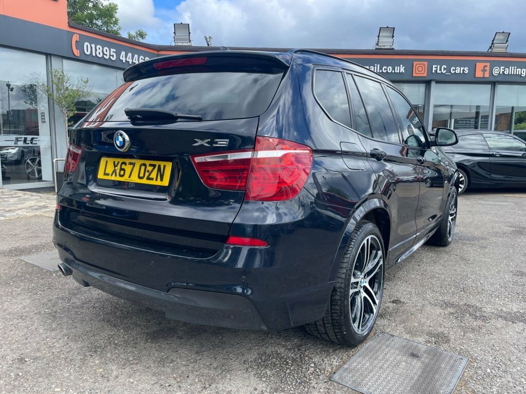 BMW X3 2L M Sport LX67OZN Black #4