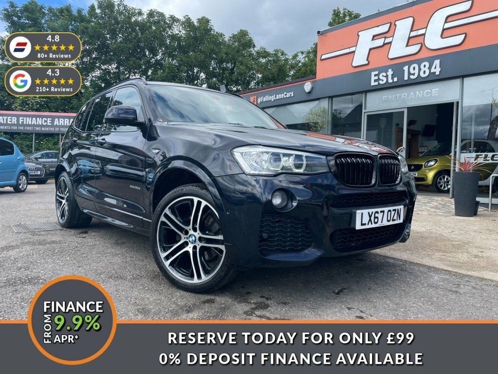 BMW X3 2L M Sport Black