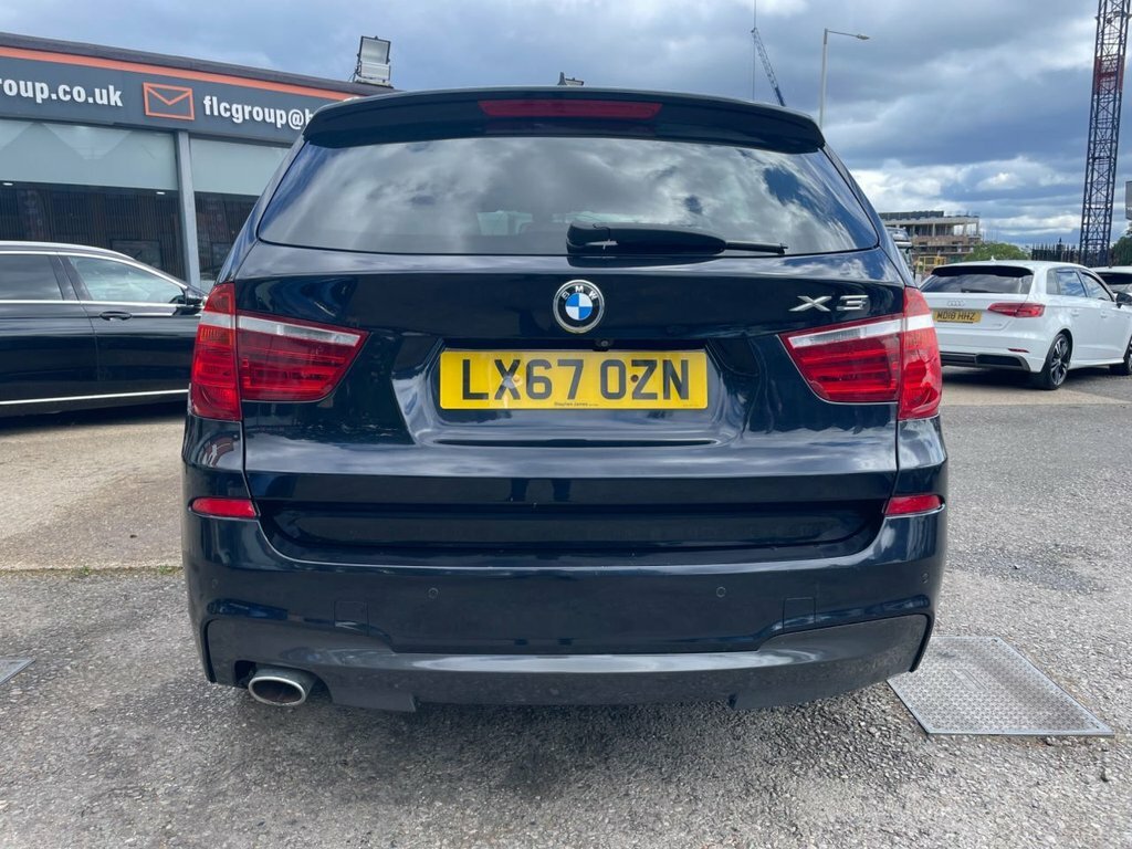BMW X3 2L M Sport LX67OZN Black #5