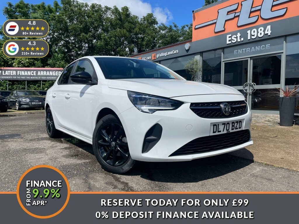 Vauxhall Corsa 1.2L Se Premium White
