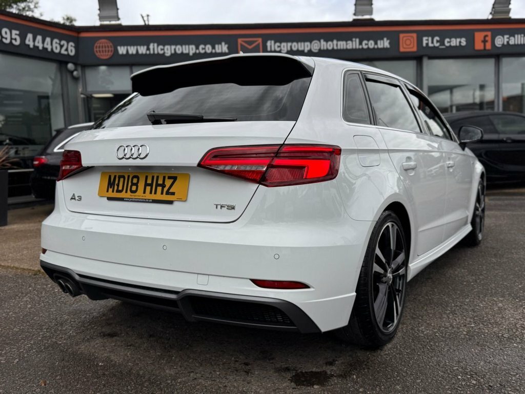 Audi A3 1L S Line MD18HHZ White #3