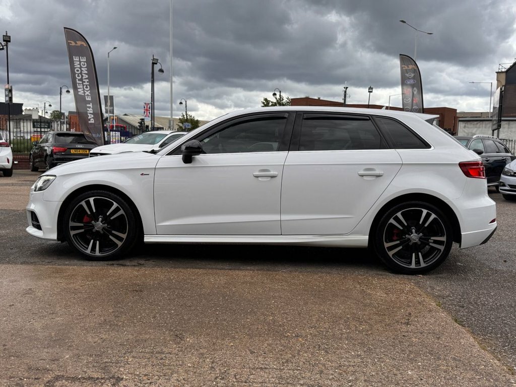 Audi A3 1L S Line MD18HHZ White #6