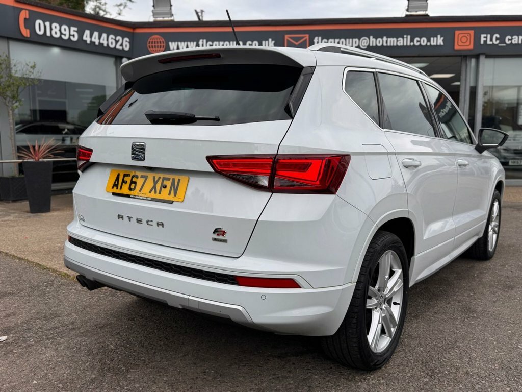 Seat Ateca 2L Fr AF67XFN White #3