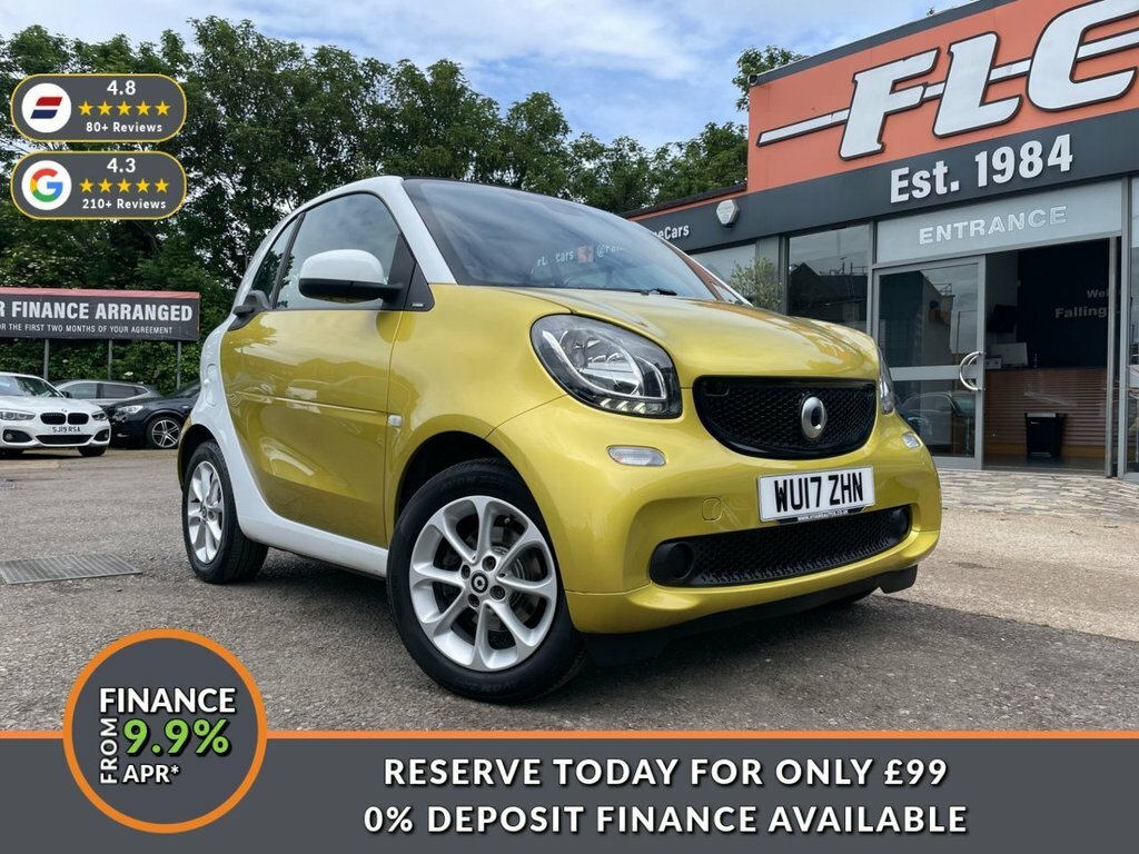 Smart Fortwo Coupe 1L Passion Yellow