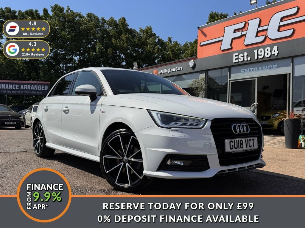 Audi A1 1L Black Edition White