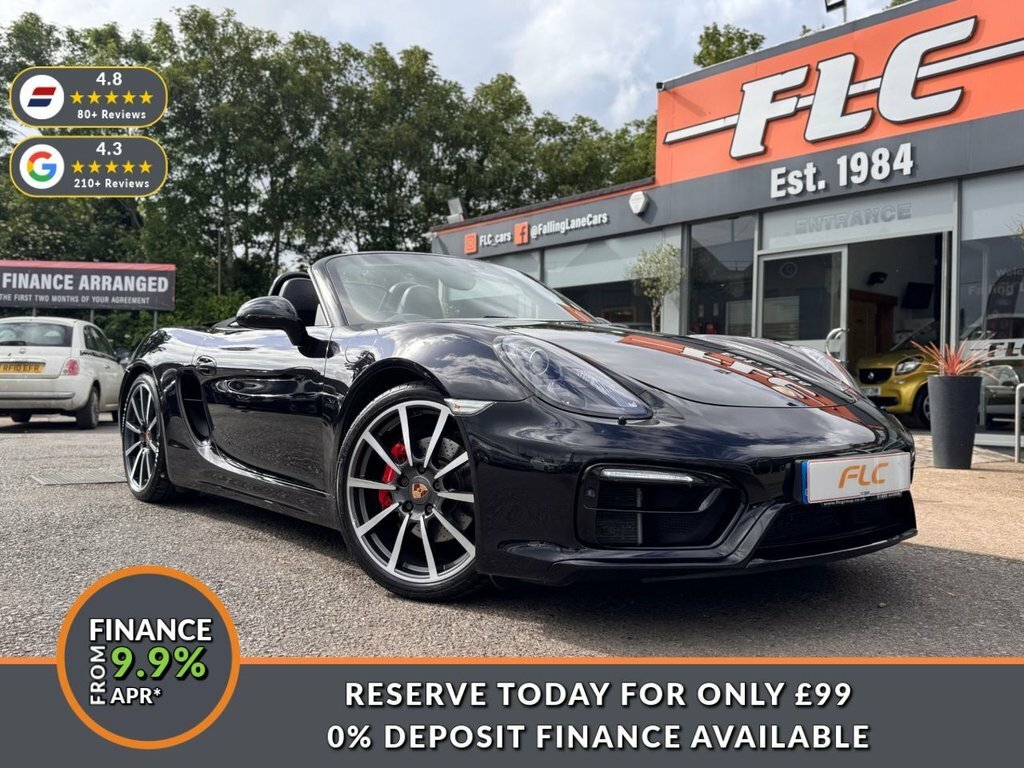 Porsche Boxster 3.4L 981 Gts Black